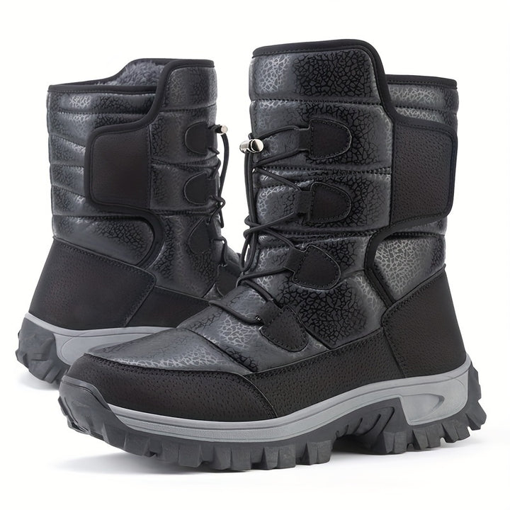 Men's Snow Boots Waterproof Ski Sports Shoes