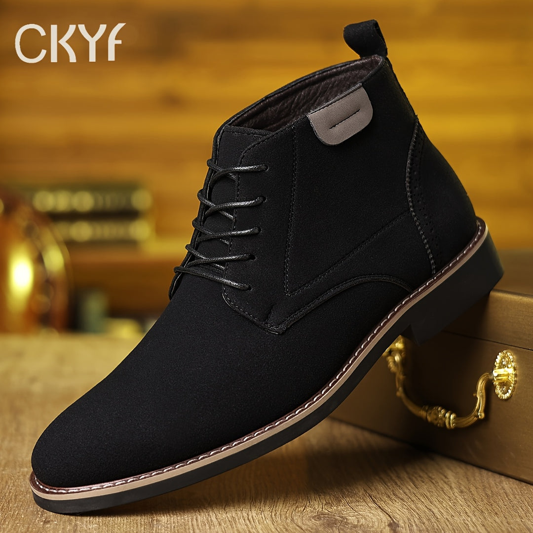 British Style Frosted Short Boots