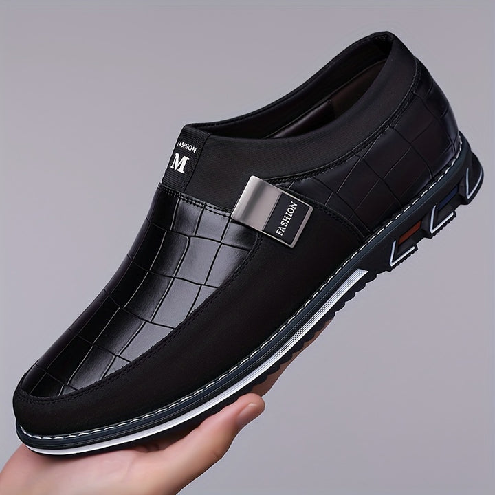 Men's Stylish Business Loafers Slip-Resistant Footwear