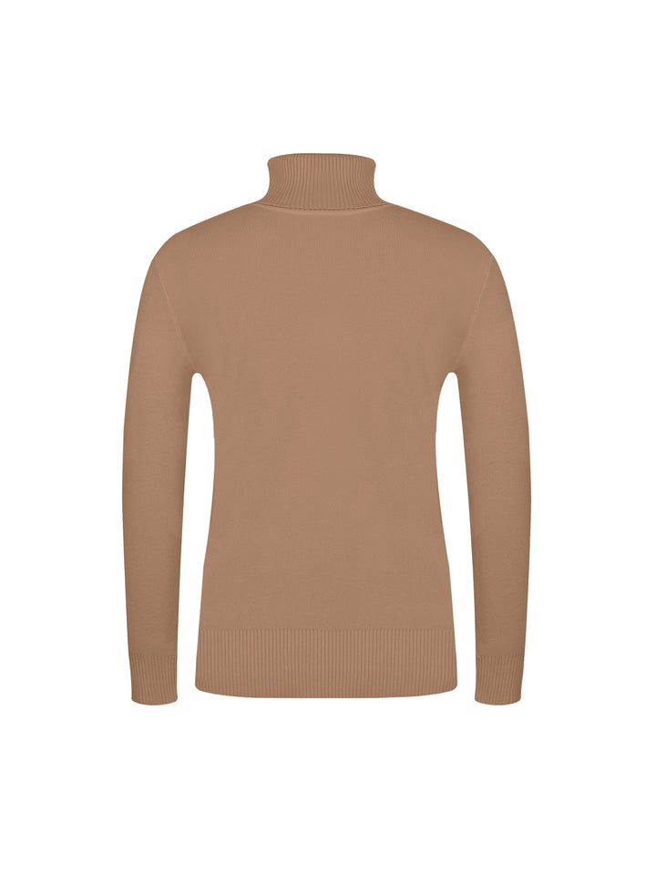 Women's High Neck Turtleneck Sweater Pullover Casual Wear