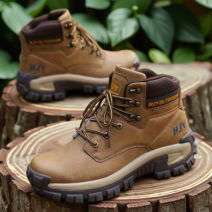 Men's Mid-Top Outdoor Work Boots Tactical Hiking Training Shoes