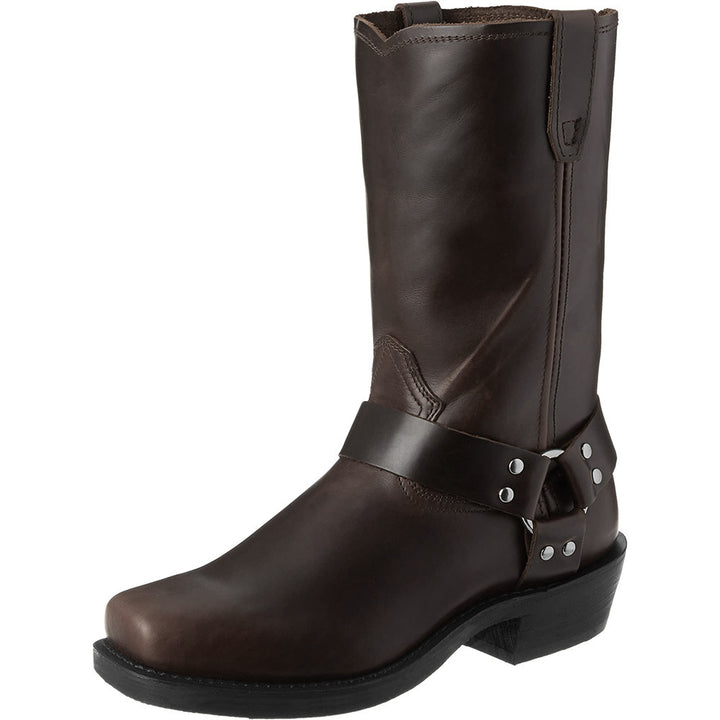 Cowboy Boots Men's Boots Wooden Heel Sole OPP Zipper Bag Packaging