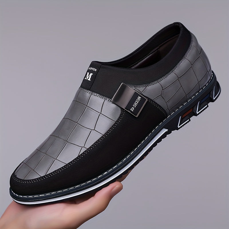 Men's Stylish Business Loafers Slip-Resistant Footwear