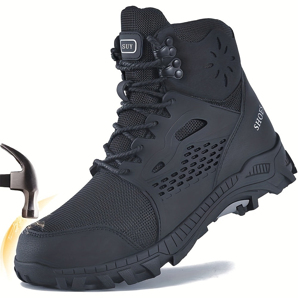 Steel Toe Work Boots for Men and Women Safety Shoes
