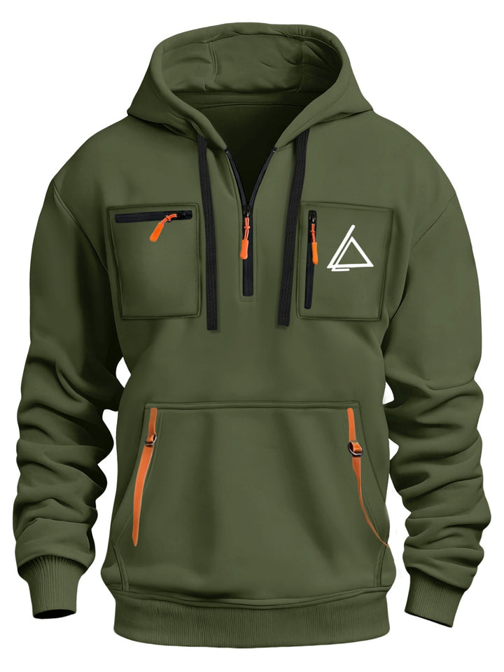 Men's Casual Printed Hoodie Fashion Sweatshirt Outdoor Sports