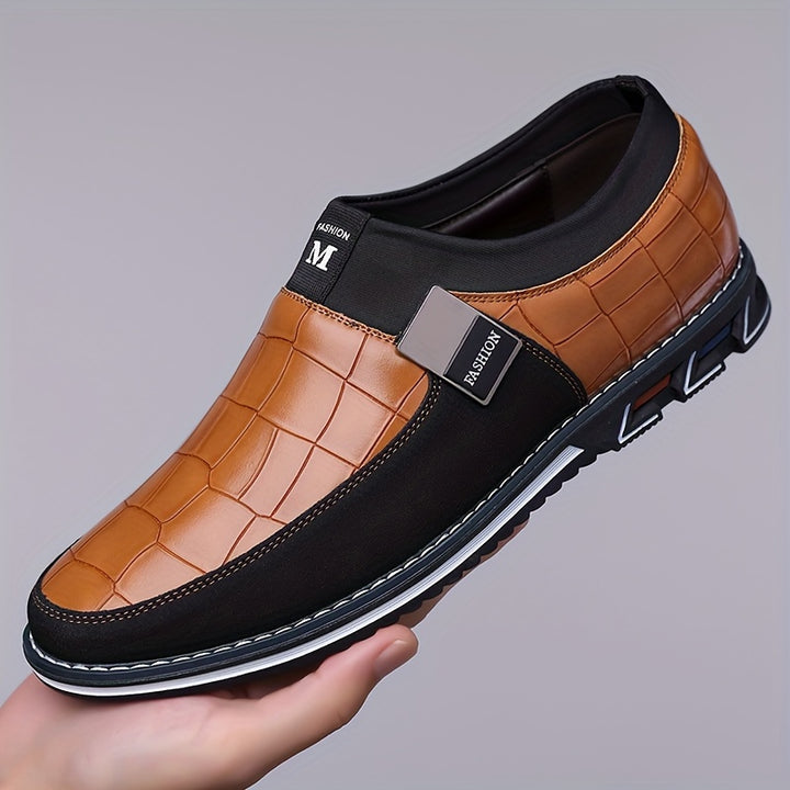 Men's Stylish Business Loafers Slip-Resistant Footwear