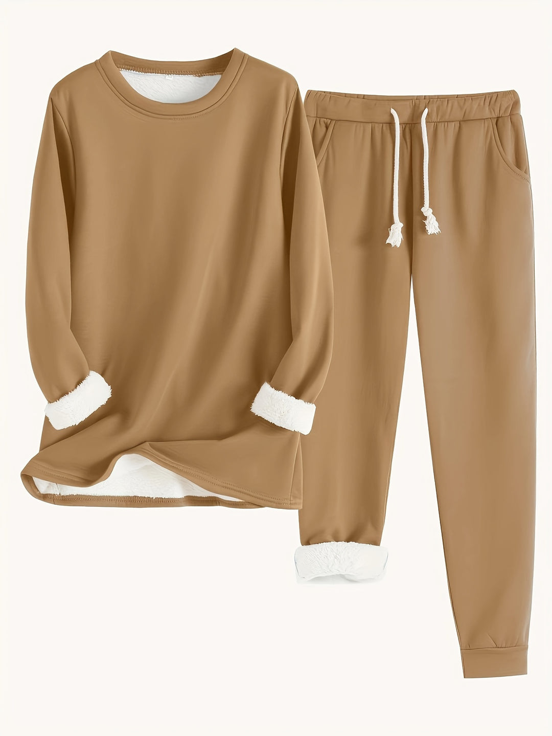 Plush Base Layer Set for Autumn and Winter