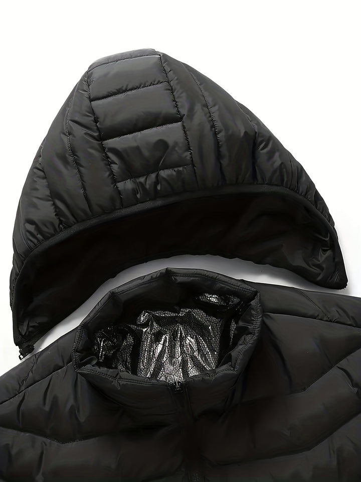 Heated Jacket for Men and Women with USB Power and Heating Zones