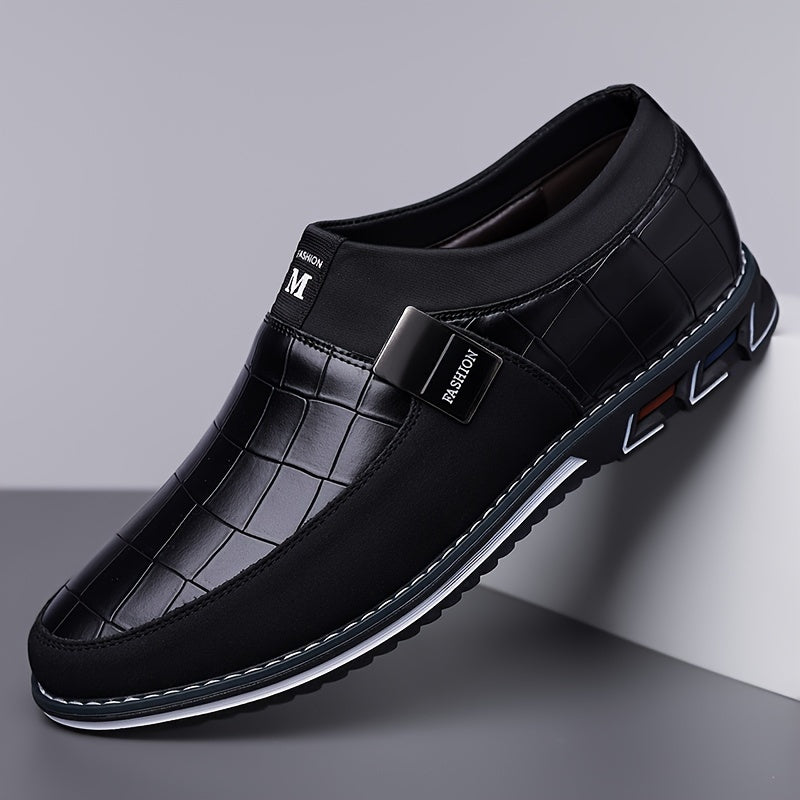 Men's Stylish Business Loafers Slip-Resistant Footwear