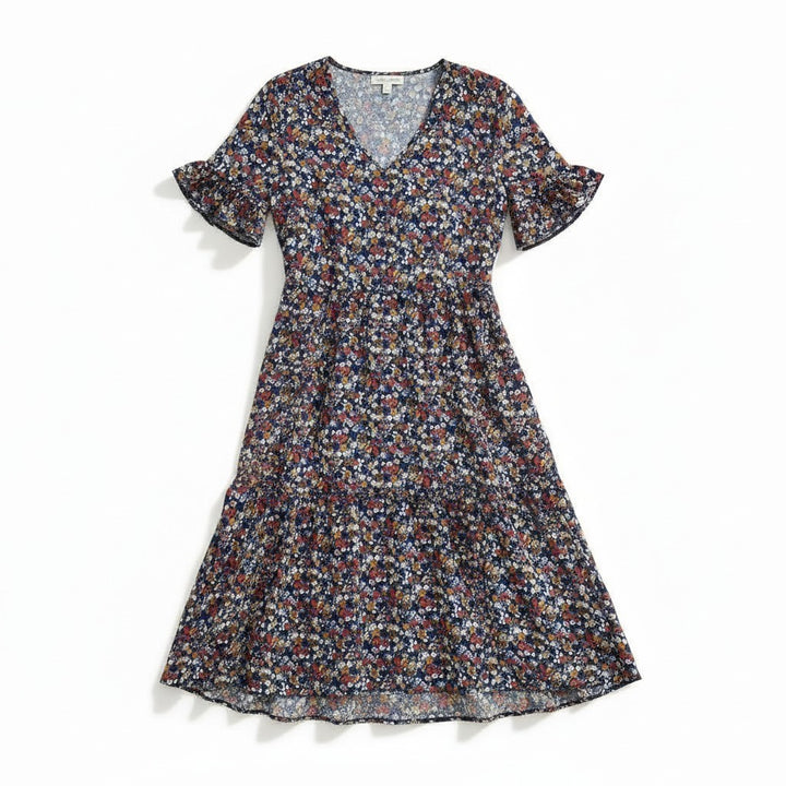 B Unique Fashions Women’s Floral Midi Dress