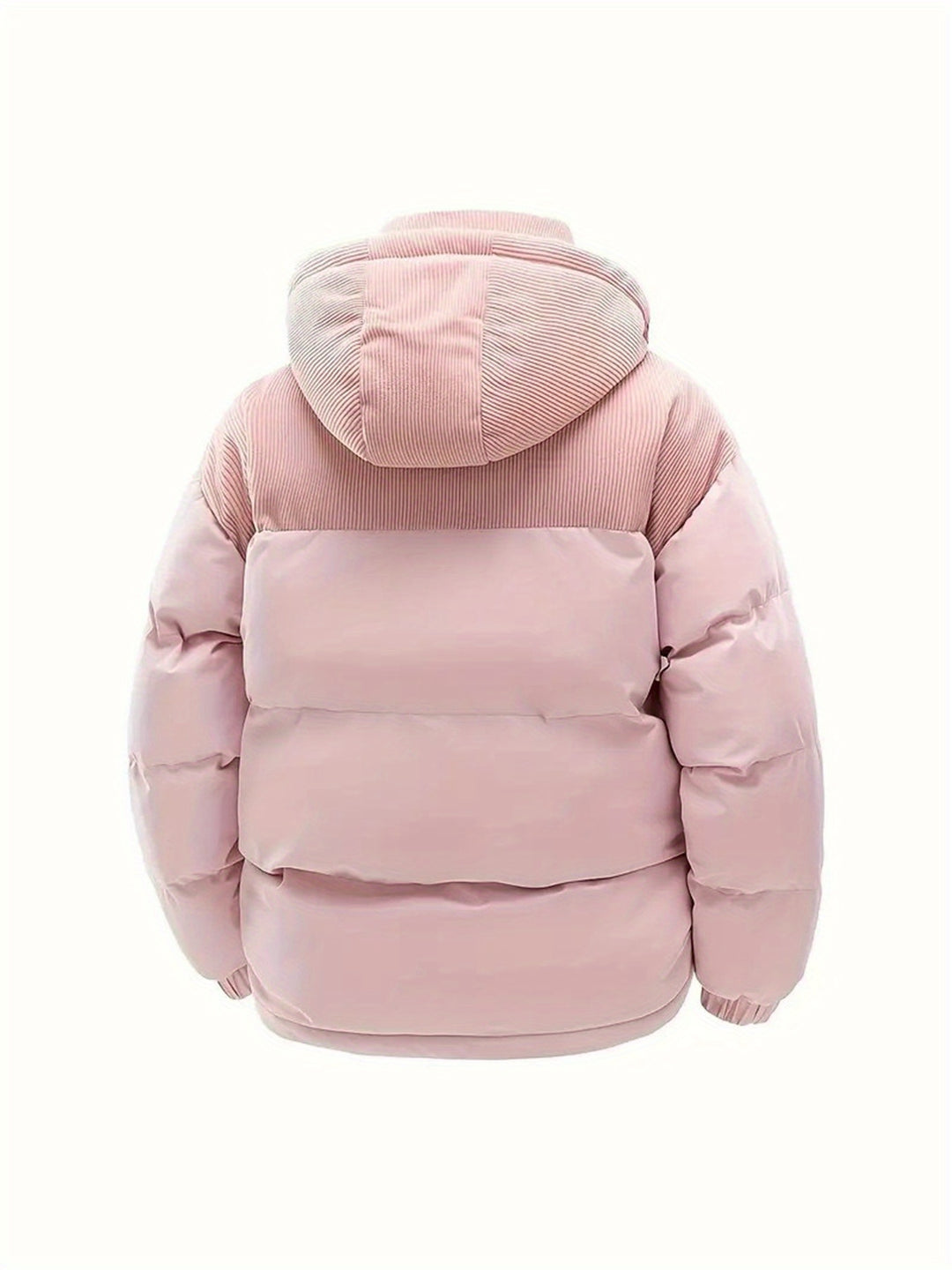 Hooded Fleece Coat for Men with Detachable Hood