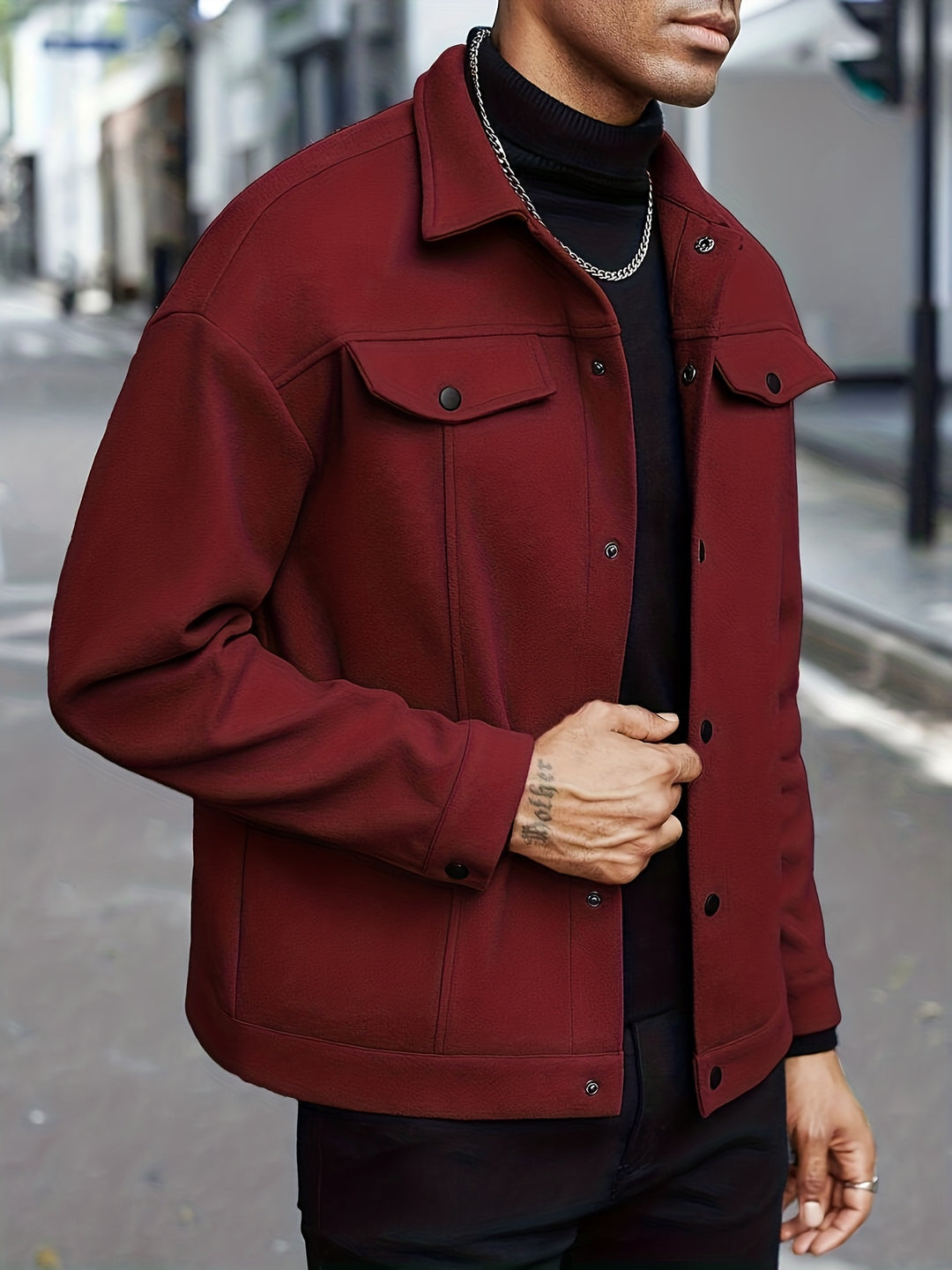 Men's Fashion Casual Jacket Coat