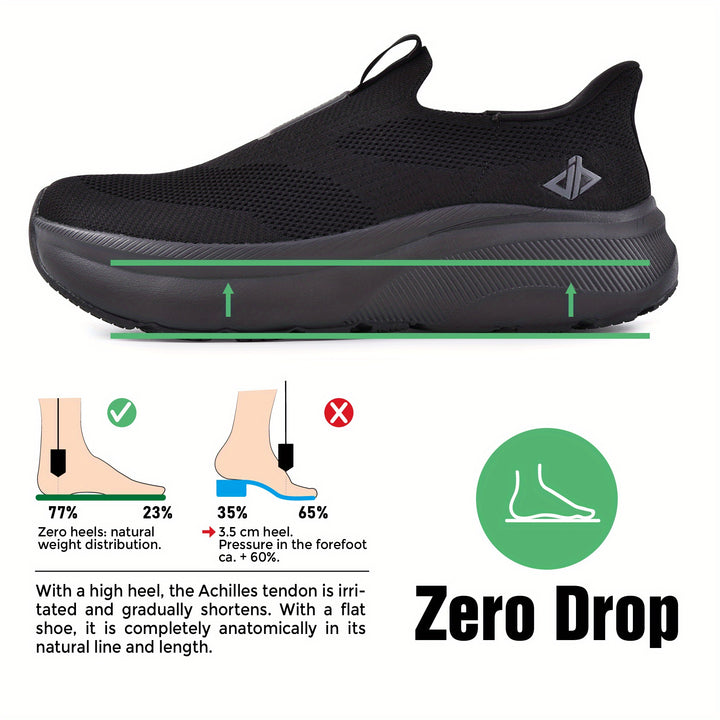 Men's Orthopedic Walking Sneakers with Arch Support