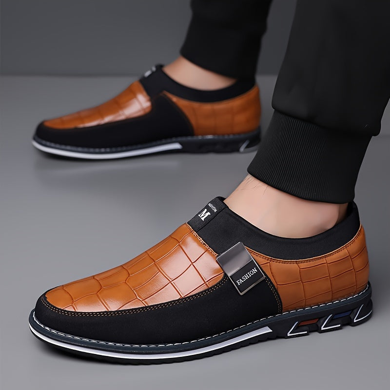 Men's Stylish Business Loafers Slip-Resistant Footwear