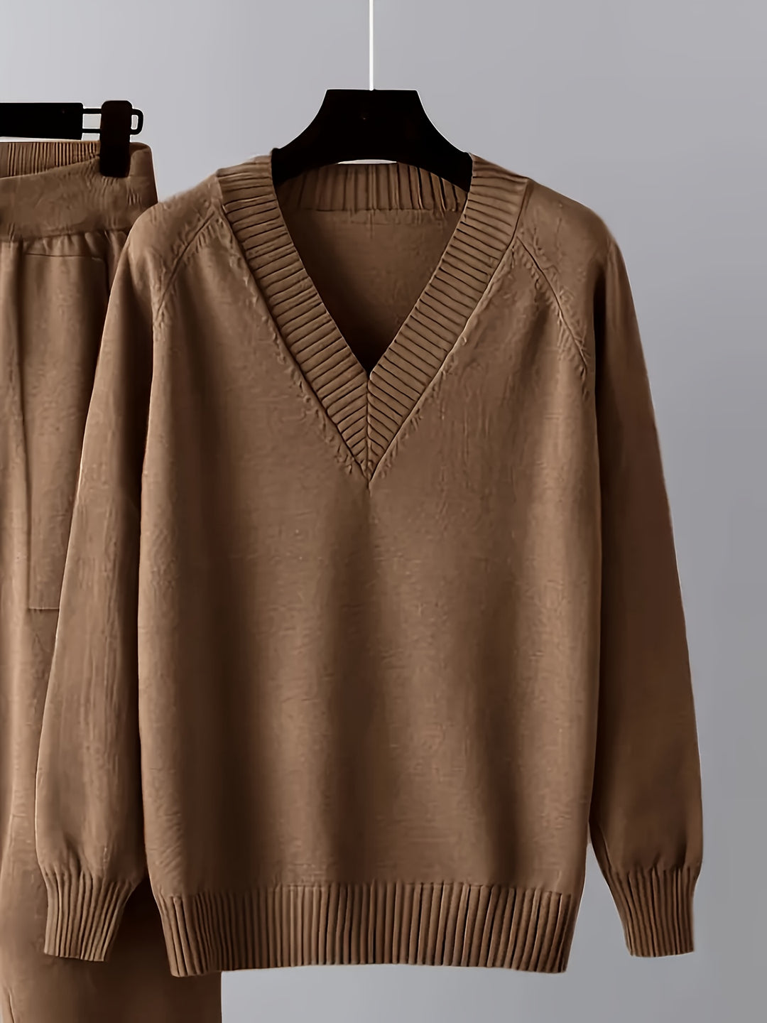 Stylish Ladies Casual Sweater and Pants Set
