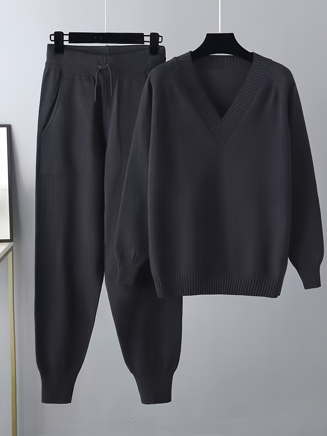 Stylish Ladies Casual Sweater and Pants Set