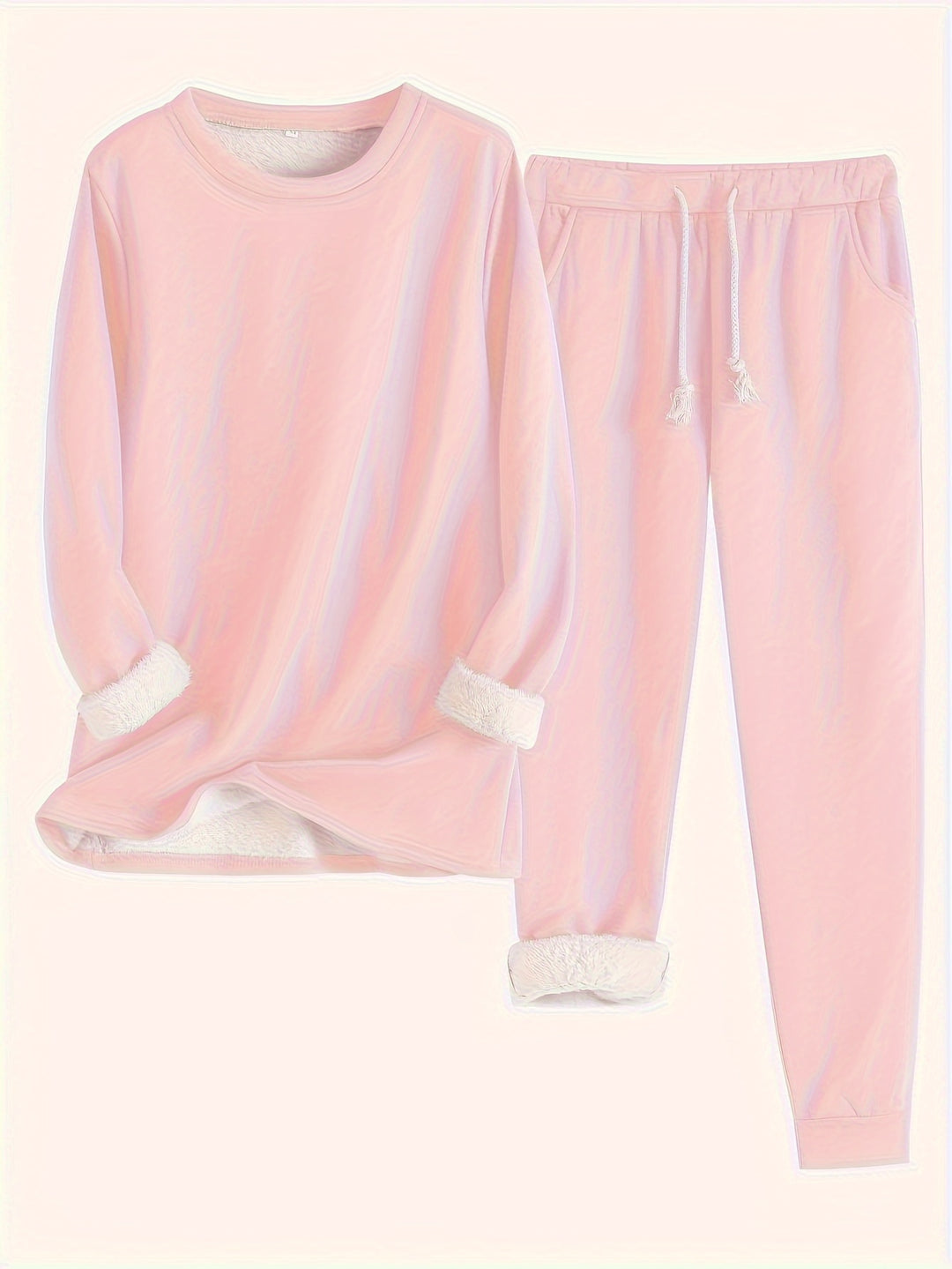Plush Base Layer Set for Autumn and Winter
