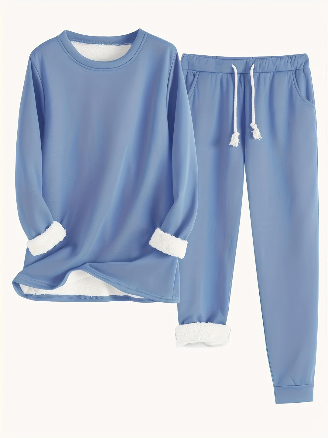 Plush Base Layer Set for Autumn and Winter