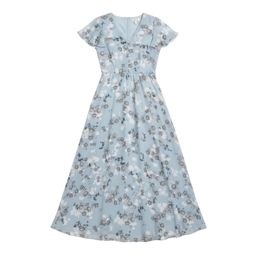 B Unique Fashions Women's Floral Autumn Dress