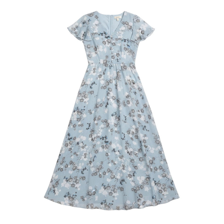 B Unique Fashions Women's Floral Autumn Dress