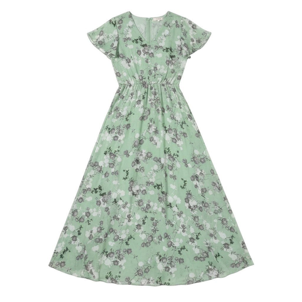 B Unique Fashions Women's Floral Autumn Dress