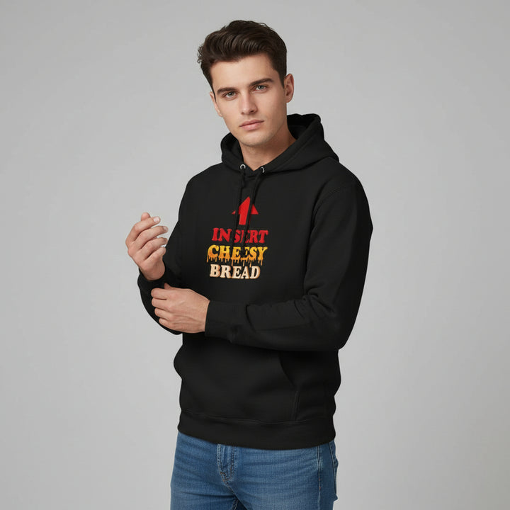 Insert Cheesy Bread Funny Food Lover Unisex Hoodie