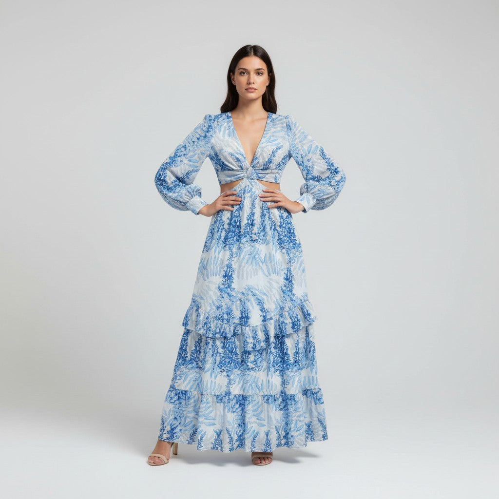 B Unique Fashions Women's Long Summer Dress